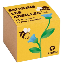 Kit de culture de fleurs mellifères – Sauvons les abeilles