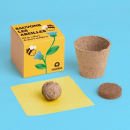 Kit de culture de fleurs mellifères – Sauvons les abeilles