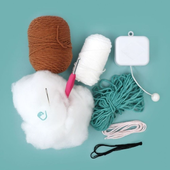 Kit Amigurumi - Loutre Musicale