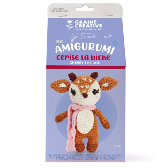 Kit Amigurumi - Biche