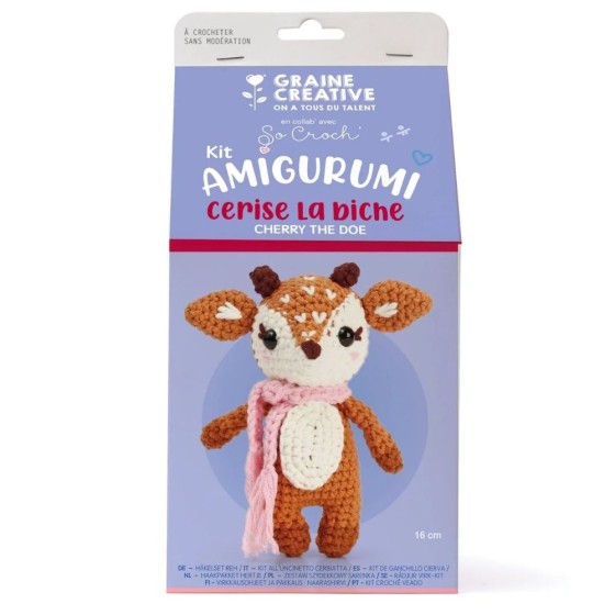 Kit Amigurumi - Biche