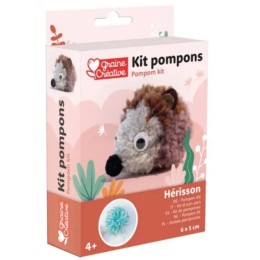 Kit Pompons - Hérisson