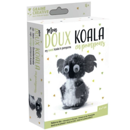 Kit Pompons - Koala