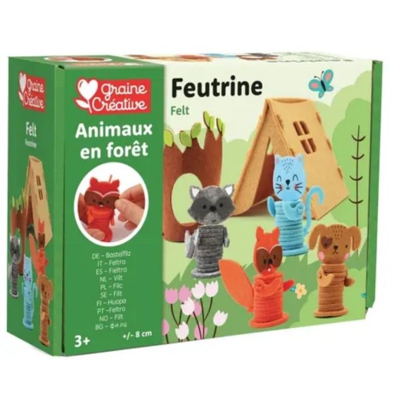 Kit Feutrine - Animaux de la Forêt