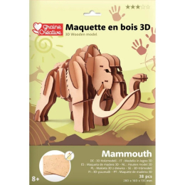 Maquette 3D - Mammouth
