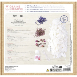 Kit DIY - Bougies Fleuries