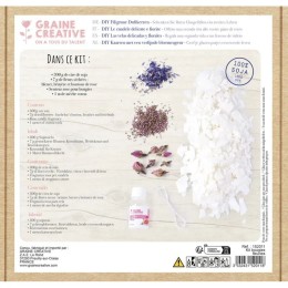 Kit DIY - Bougies Fleuries