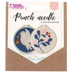 Diptyque Punch Needle - Oiseaux et Fleurs
