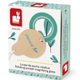 Loupe de poche rotative