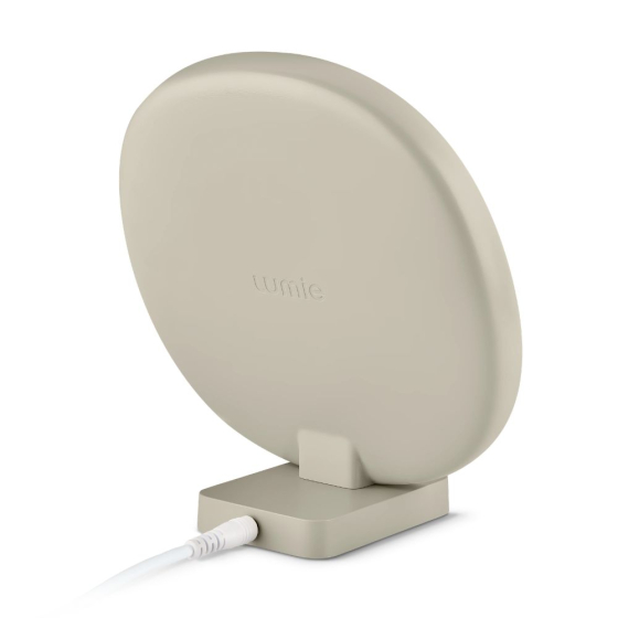 Lampe de luminothérapie Lumie Dash, coloris blanc-Pistache