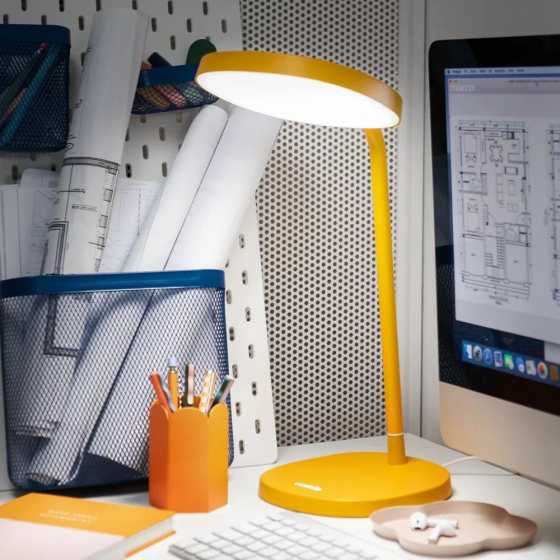 Lampe de luminothérapie Lumie Task, coloris jaune