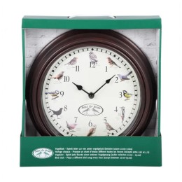 Horloge murale - Chants oiseaux