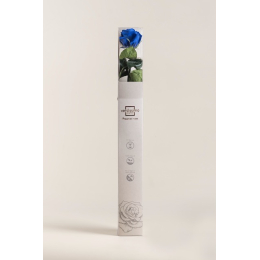 Coffret rose premium Bleu foncé