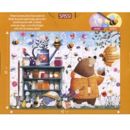 Puzzle magique : les abeilles