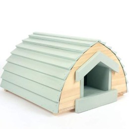 Abri à hérissons en bois