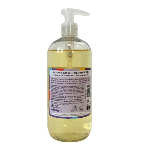Savon liquide lavande - 480 ml