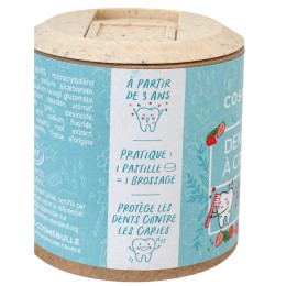 Dentifrice à croquer enfant fraise - 120 pastilles