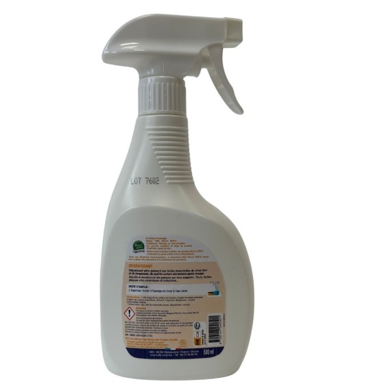 Dégraissant cuisine pur bergamote - 500 ml
