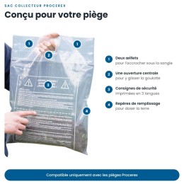 Sac écorce pour piège procerex chenilles processionnaires