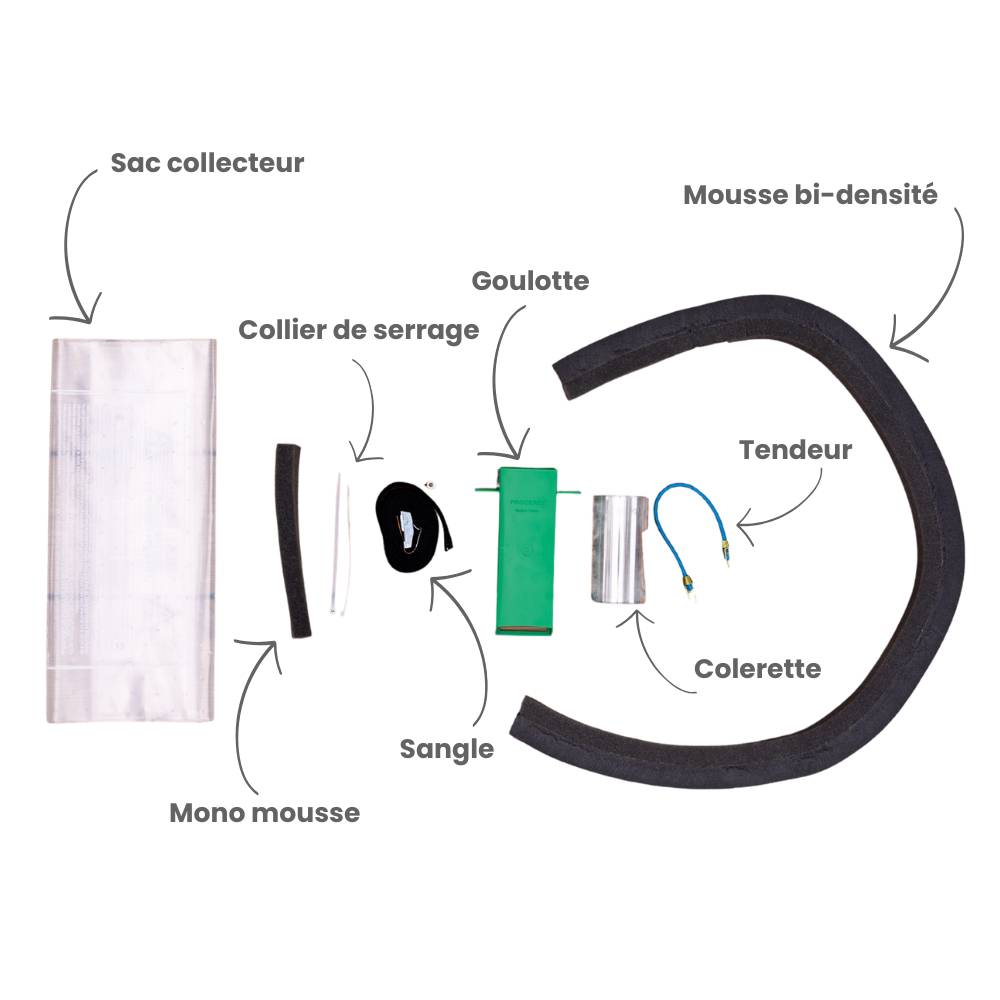 Element d'un piège contre la chenille processionsaire du pin